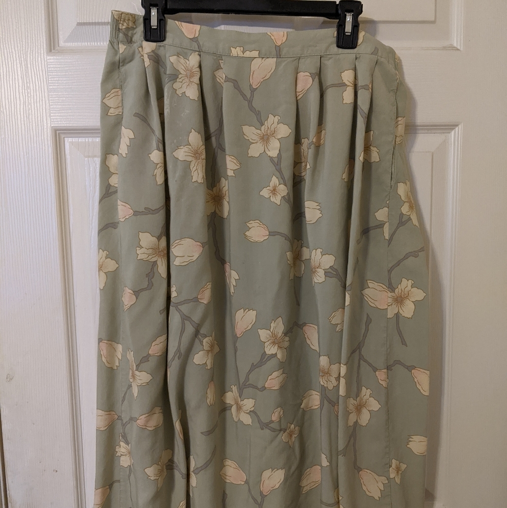 Radcliffe floral print skirt, Size XL